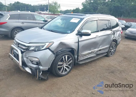 2016 Honda Pilot Touring from USA, damaged, VIN 5FNYF6H97GB066175